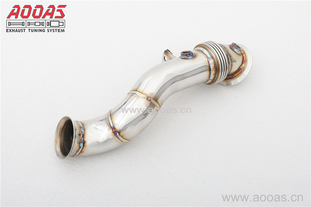 Mercedes Benz W205  All SS304 / Decat Downpipe